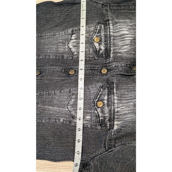 Iceberg History × Peanuts Denim Jean Jacket S/M Snoopy 90s Street Grunge Italy - Picture 11 of 16